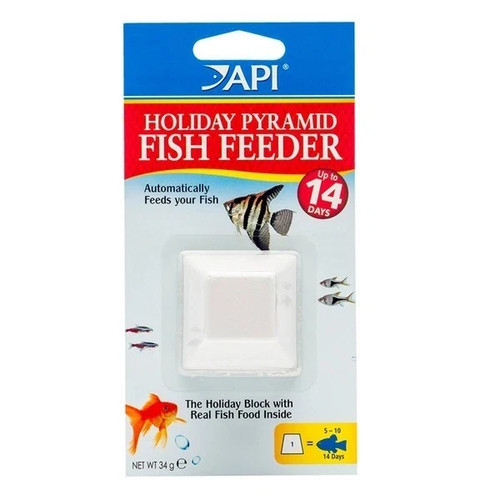 Fish automatic feeder pyramid - feeder,