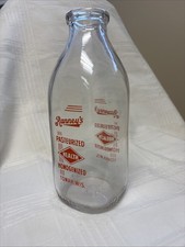 Vintage Quart Milk Bottle
