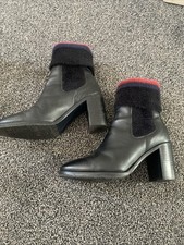 Tommy Hilfiger Black Leather
