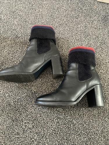 Tommy hilfiger black leather - black,
