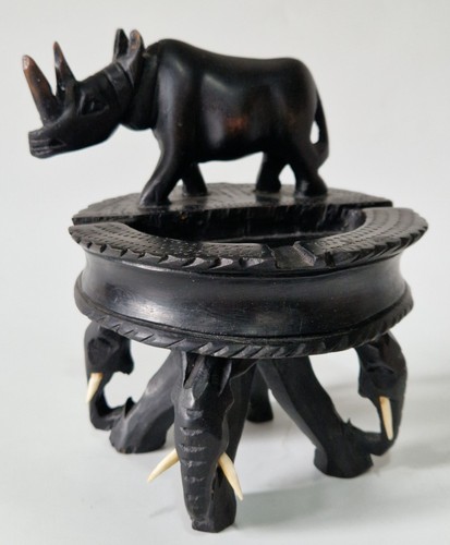 Vintage african hand carved - vintage,