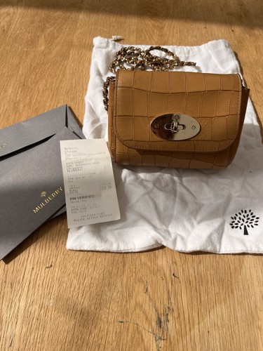 Mulberry mini lily tan leather - mini,