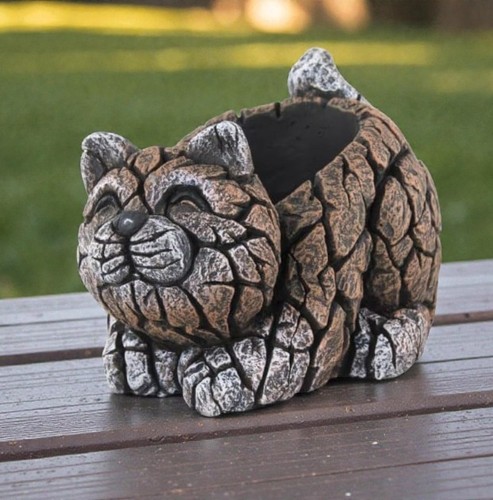 Decorative stone look cat - stone,