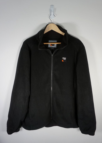 Mens sprayway black full - black, zip