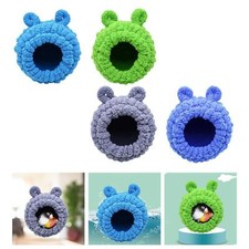 Cute Warm Bird Nest Hammock Parrot Cage Sleeping Bed Cave House for Lovebird