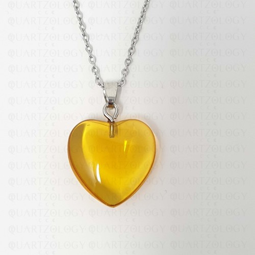 Love heart chakra necklace - love,