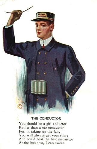 The conductor male - the,