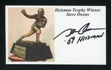 Steve Owens NCAA Heisman