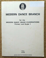 Imperial Society of Teachers of Dancing - Modern Dance Exams Grade 1 & Primary