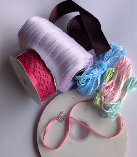 Ribbon job lot - 13#, assorted