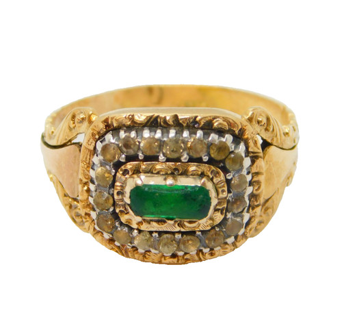 Georgian 18ct gold rough - georgian,