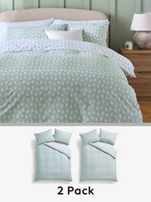 2 Pack Green/White Woodblock