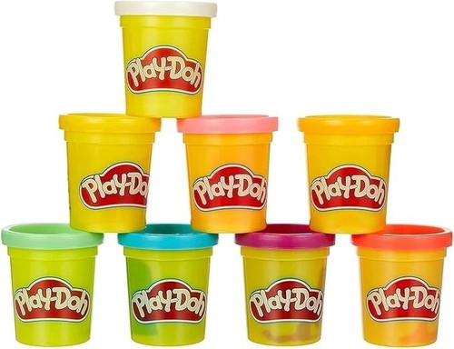 Play doh pack rainbow - play-doh, 8-pack