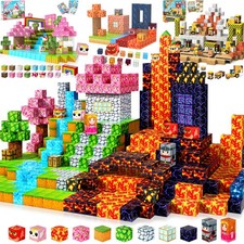 Magnetic Blocks-build Construction Toy Imaginative Play Kids,Toys For Boys&Girls