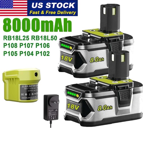 New 4pack 0ah for - for, ryobi