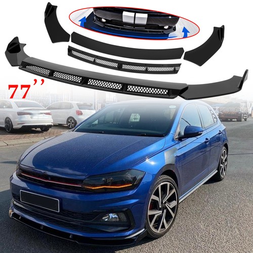 Gloss front bumper lip spoiler - gloss,