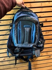 Jeep Grey Navy Blue Rucksack Backpack Travel Mens Unisex Bag Pockets