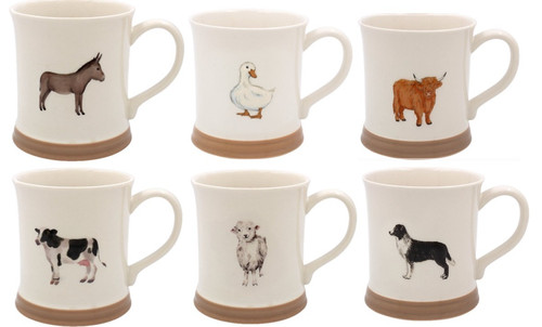 Farm animal mugs - animal,