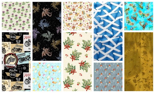 Remnants fabric 100 - fabric, 100%