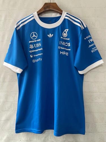 Mercedes shirt blue - mercedes,