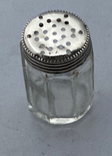 Small silver topped - silver,