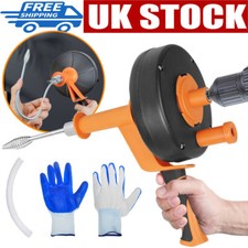 7.6m Drain Auger Plumber