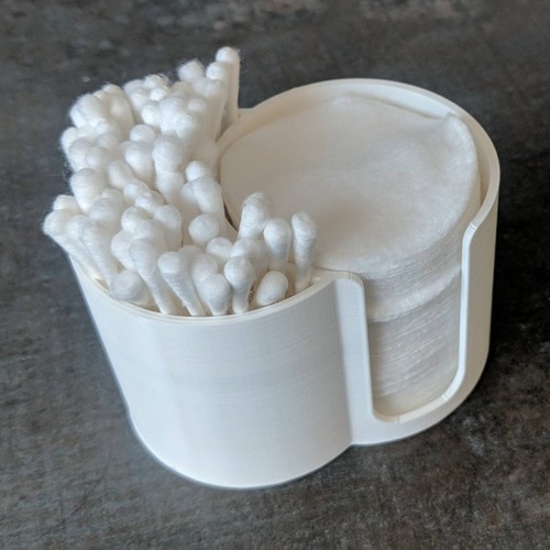 Cotton pad holder - pad,