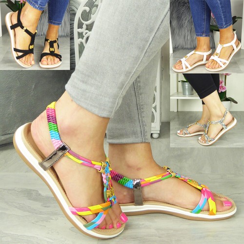 Sandals elastic strappy - strappy, summer