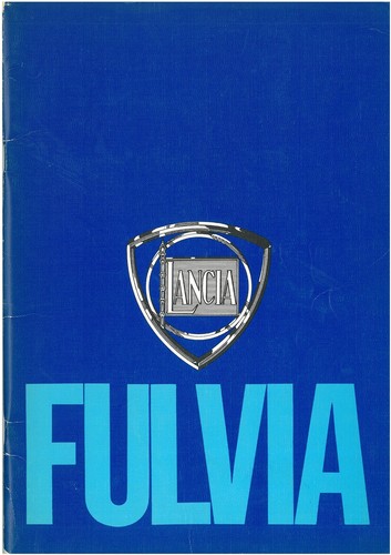 Lancia fulvia guide manual - guide,