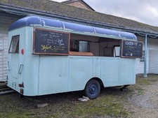 Vintage catering/sales van