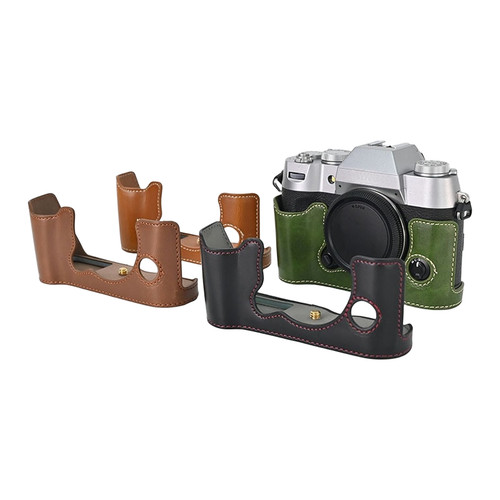 Camera leather case - leather,