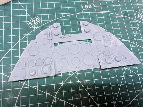 Instrument panel for hawker - for,