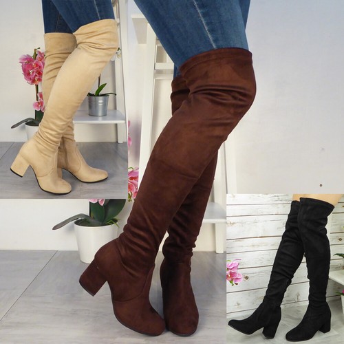 Thigh high boots - high,