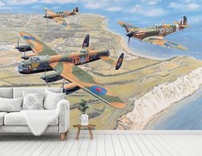 3D Aircraft Sky B607 Wallpaper Wall Mural Self-adhesive Trevor Mitchell Amy