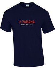 mm Yamaha Revs your heart Embroidered T Shirt
