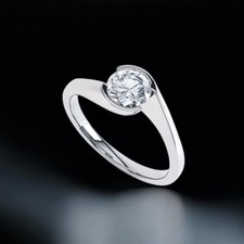 Women Diamond Ring Lab Grown