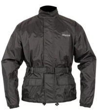 Weise Stratus Men's Black Waterproof Polyester Motorcycle Motorbike Jacket New