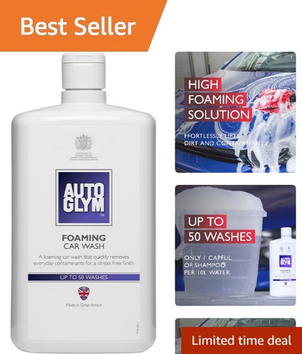 Foaming car shampoo - -, safe