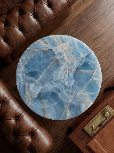 Share blue onyx coffee table - onyx,
