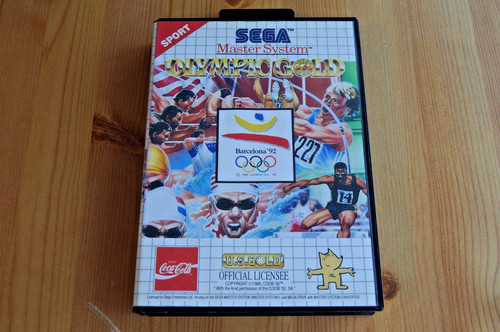 Olympic gold sega master - olympic,