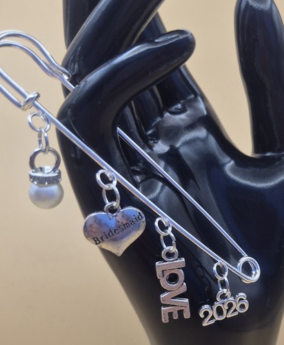 Silver tone wedding - silver, bridesmaid