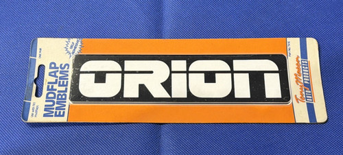 Ford orion mudflap - orion, emblem