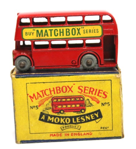 Matchbox toys double decker - matchbox,