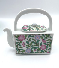 Mini Porcelain Tea Pot w/Lid