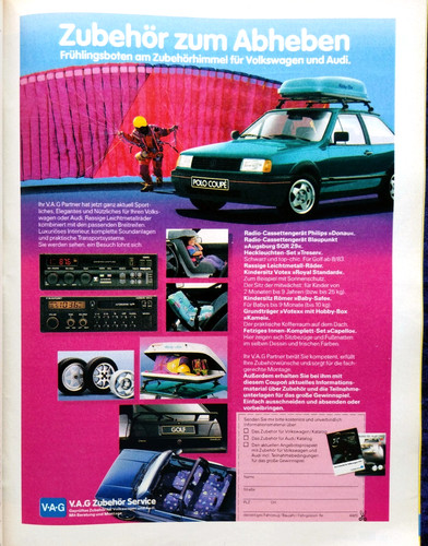 Accessories service with - with, vw