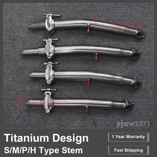 Titanium quill stem 4mm - stem, 25.4mm