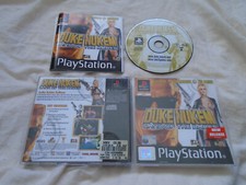 Duke Nukem Land of the Babes PS1 (COMPLETE) shooting Sony PlayStation action
