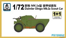 S-model 1/72 PS720052 Daimler Dingo Mk.Ia Scout Car (1+1)