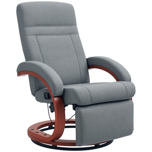 Homcom recliner swivel chair - swivel,