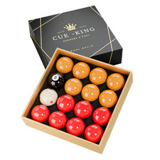 Cue-King Premium Competition Pool Balls 2" Set with 7/8" Pro Cue Ball